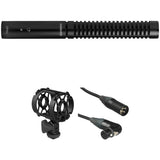 Shure VP82 Short Shotgun Microphone Kit with Shockmount and XLR Cable