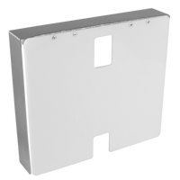 Pedestal Pro 1614HOO-BUT-001-304 16x14 Stainless Hood (Shielded) - ButterflyMX 11.6" Surface Intercom