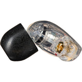 Shure SE215-CL-Right Side Earphone Kit with Coiled IFB Earphone Cable (Clear)