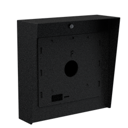 PEDESTAL PRO 1616HOU-BUT-01-CRS 16"x16" Mild Steel Housing, ButterflyMX 11.6" Surface Video Intercom