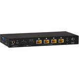 KanexPro SP-HDPOC1X4 1x4 HDMI Distribution Amplifier and Cat 5e/6 Extender Kit (196'/60m)