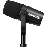 Shure MV7X 2-Person Broadcast Kit with Microphones and Boom Arms