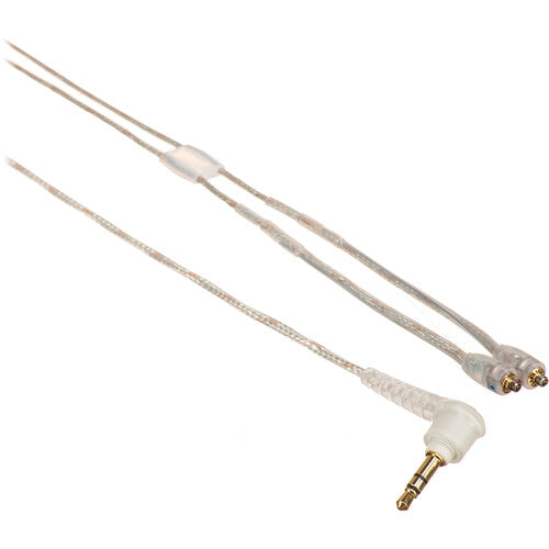 Shure EAC46CLS Earphone Cable with Nickel-Plated MMCX Connectors (Clear, 46")