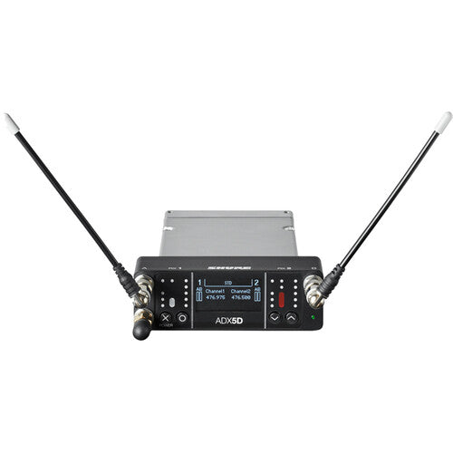 Shure ADX5D Axient Digital Dual-Channel Slot-Mount Wireless Receiver (470 to 636 MHz)