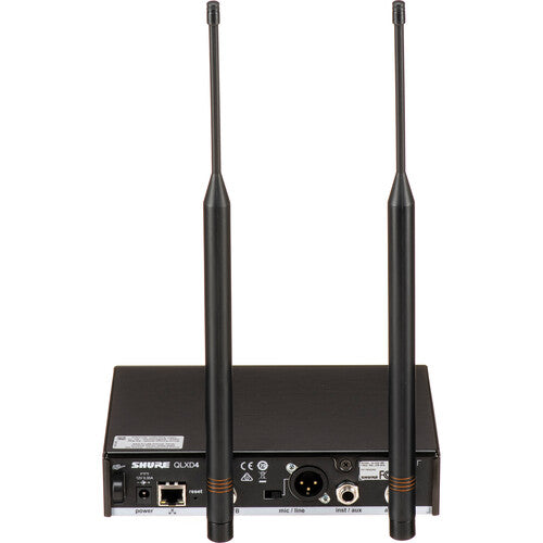 Shure QLXD24/SM58 Digital Wireless Handheld Microphone System with SM58 Capsule (J50A: 572 to 608 + 614 to 616 MHz)