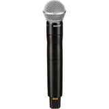 Shure QLXD24/SM58 Digital Wireless Handheld Microphone System with SM58 Capsule (J50A: 572 to 608 + 614 to 616 MHz)