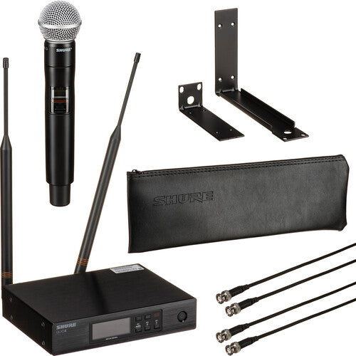 Shure QLXD24/SM58 Digital Wireless Handheld Microphone System with SM58 Capsule (G50: 470 to 534 MHz)