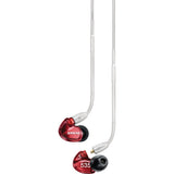 Shure SE535 Sound-Isolating In-Ear Stereo Headphones with 3.5mm Audio Cable (Special-Edition Red)