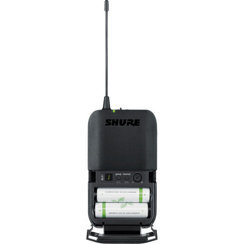 Shure BLX1288/PGA31 Dual-Channel Wireless Combo Headset & Handheld Microphone System (J11: 596 to 616 MHz)