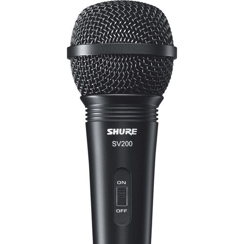 Shure SV200 Vocal Microphone with Dent-Resistant Grille and Cable