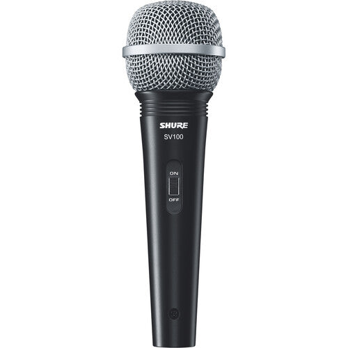 Shure SV100-A Vocal Microphone with Cable, Mic Clip & Pouch