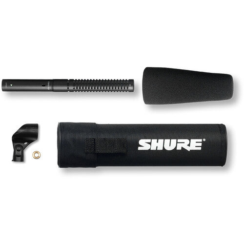 Shure VP89S Short Shotgun Microphone Kit with Shockmount and XLR Cable