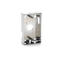 Linear 286 Single-Gang Surface-Mount Backbox Chrome