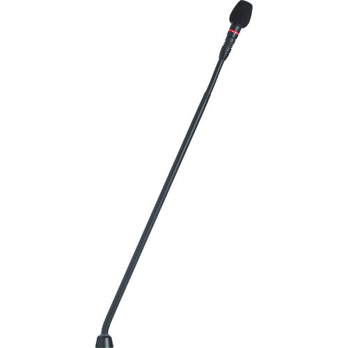 Shure MX415LP/N 15" Microflex Modular Gooseneck Microphone with Top Light Ring (Black, No Preamp, No Mic Capsule)