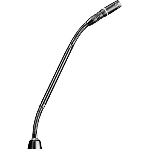 Shure MX415RLPDF/N 15" Dualflex Modular Gooseneck Microphone with Top Light Ring (Black, No Preamp, No Cartridge)
