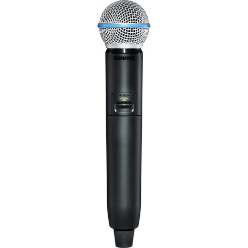 Shure GLXD2+ Dual-Band Wireless Handheld Transmitter with BETA 58A Microphone (Z3: 2.4, 5.8 GHz)