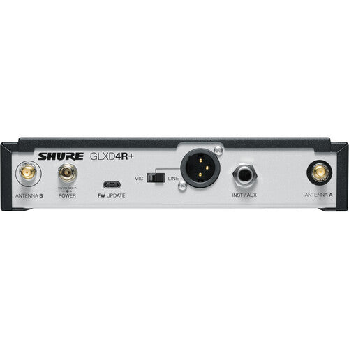 Shure GLXD14R+ Dual-Band Omni Wireless Presenter Rack System (Z3: 2.4, 5.8 GHz)