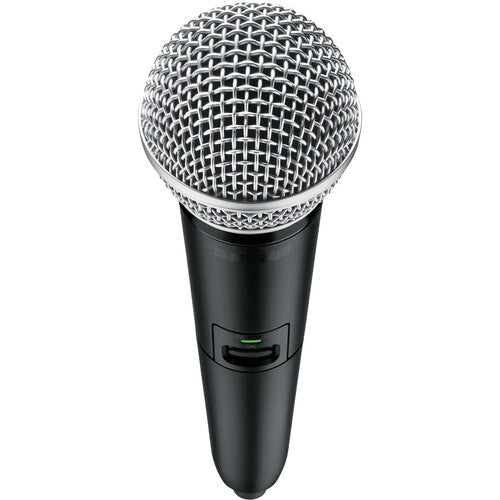 Shure GLXD2+ Dual-Band Wireless Handheld Transmitter with SM58 Microphone (Z3: 2.4, 5.8 GHz)