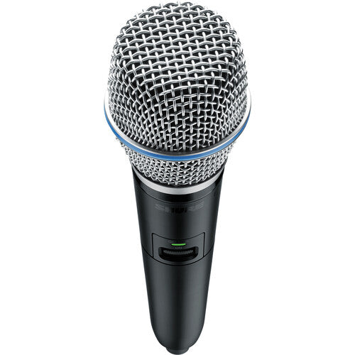 Shure GLXD24+ Dual-Band Wireless Vocal System with BETA 87A Microphone (Z3: 2.4, 5.8 GHz)