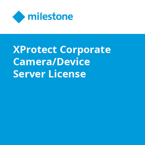 Milestone XProtect Corporate Camera/Device Server License XPCODL – Silarius