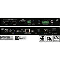 Key Digital KD-PS22UTx 4K 2x1 Presentation Switcher Extender