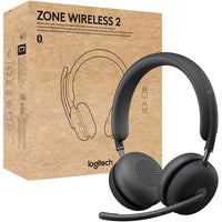 Logitech 981-001151 Zone Wireless 2 Teams, Graphite, No Stand - Case of 4
