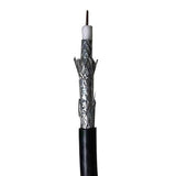 ADI PRO 7001108 RN-7001108 RG6 CCS Quad-Shielded CATV Cable, 1000' Express Box, Black
