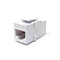 Dynacom 17159-C6-WH CAT6 Keystone Feed-Thru Coupler RJ45 Female-to-Female, White