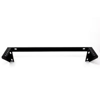 Dynacom 2016-WBV350 Vertical Wall Bracket, 2RU, 14-Gauge Steel, Powder Coated, Black
