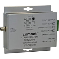 ComNet FDC10RM1B ComFit Contact Closure Transceiver, 1550/1310nm, 16 dB, 62.5/125µm, 1-Rack Slot