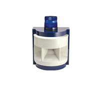 Code Blue 40482 Emergency Phone Tower, Wall Mount Pas 180 Degree with IP Control Board, Blue