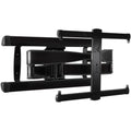 Sanus VDLF28-B1 Advanced Full-Motion Premium TV Wall Mount for 42"-90" TVs, Brushed Metal