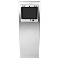 Pedestal Pro 184TOW-MVI-001-304 54" Stainless Pedestal - KeyCom Bolt Surface