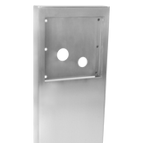 Pedestal Pro 184TOW-MVI-002-304 54" Stainless Pedestal - KeyCom Bolt Flush