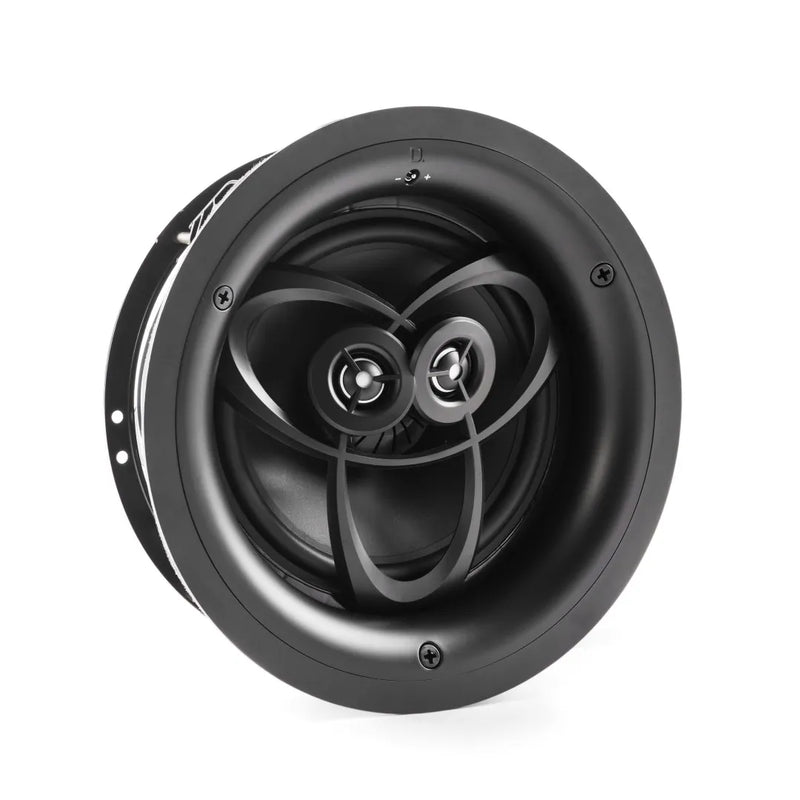 DEFINITIVE TECHNOLOGY DC-80 MAX SUR DYMENSION PREMIUM IN-CEILING SURROUND SPEAKER WITH DUAL TWEETERS AND 8" PIVOTING WOOFER