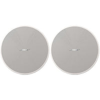 Bose Professional 829708-0220 DesignMax DM3C Loudspeakers, In-Ceiling, Coaxial 2-Way Drivers, 30W, Indoor, 1-Pair, White