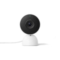 Google Nest Cam, Indoor, Wired, 3rd Gen, Snow
