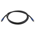 Hubbell VGA6P35BK 8-Pin Patch Cord, Plenum, AV, 35', Black
