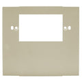 Hubbell HBL4747C1IV Raceway Plate 1-Gang Device Cover for HBL 4750, Ivory