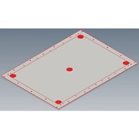 Belden HM3036TP301 XHM Perforated Top Pa