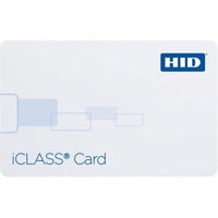 HID 2000CGGNN iCLASS 200x 2K/2 Printable Smart Card, Configured, Non-Programmed, Glossy Front and Back, No Numbers, No S