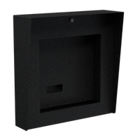 PEDESTAL PRO 2020HOU-BUT-01-CRS 20"x20" Mild Steel Housing, ButterflyMX 12" Recessed Video Intercom