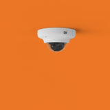 Digital Watchdog DWC-MV75WI4TW MEGApix IVA 5MP Ultra Low-Profile IR Vandal Dome IP Camera, 4mm Lens, White