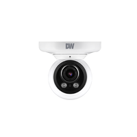 Digital Watchdog DWC-MVA5WIAT MEGApix IVA 5MP IR Vandal Ball IP Camera, 2.7-13.5mm Varifocal Lens, White