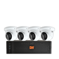 Digital Watchdog DW-DX1VSTK24 (1) BJDX1102T-LX Blackjack DX Server, Intel Celeron Processor + (4) VSTB04Bi MEGApix 4MP Turret IP Camera with Fixed Lens and IR