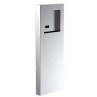 PEDESTAL 204CAB-BUT-01-304 54" Steel Combo Pedestal - Butterfly MX 12" Recessed Video Intercom