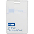 HID 2080PMSMV iCLASS 208x 2K/2 Clamshell Smart Card, Programmed, Matte Front, Logo Back, Matching Numbers, Vertical Slot, White
