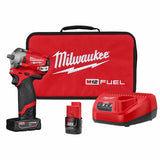 MILWAUKEE  2554-22 M12 FUEL™ Stubby 3/8" Impact Wrench Kit