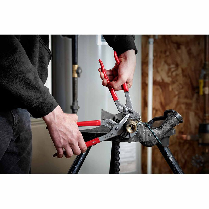 MILWAUKEE 48-22-6510 10'' Pump-Dipped Straight Jaw Pliers