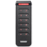 HID 20KNKS-02-0002BL Signo 20K Keypad Mullion Pigtail Reader with Smart Profile, Red LED, Flashing Green, Red Keypad Bac